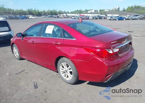 2014 Hyundai Sonata Gls z USA, uszkodzony, nr VIN 5NPEB4AC6EH837345